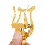 Music Stands Trumpet Flute Winds Alto Saxophone Portable Marching Sheet Golden Music Stands Musical Instruments Accessory