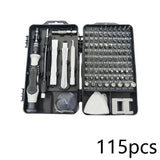 115-in-1 Precision Screwdriver Set for Electronics Repair DIY Tools Kit for Phone Laptop PC Watches Glasses and Eyewear