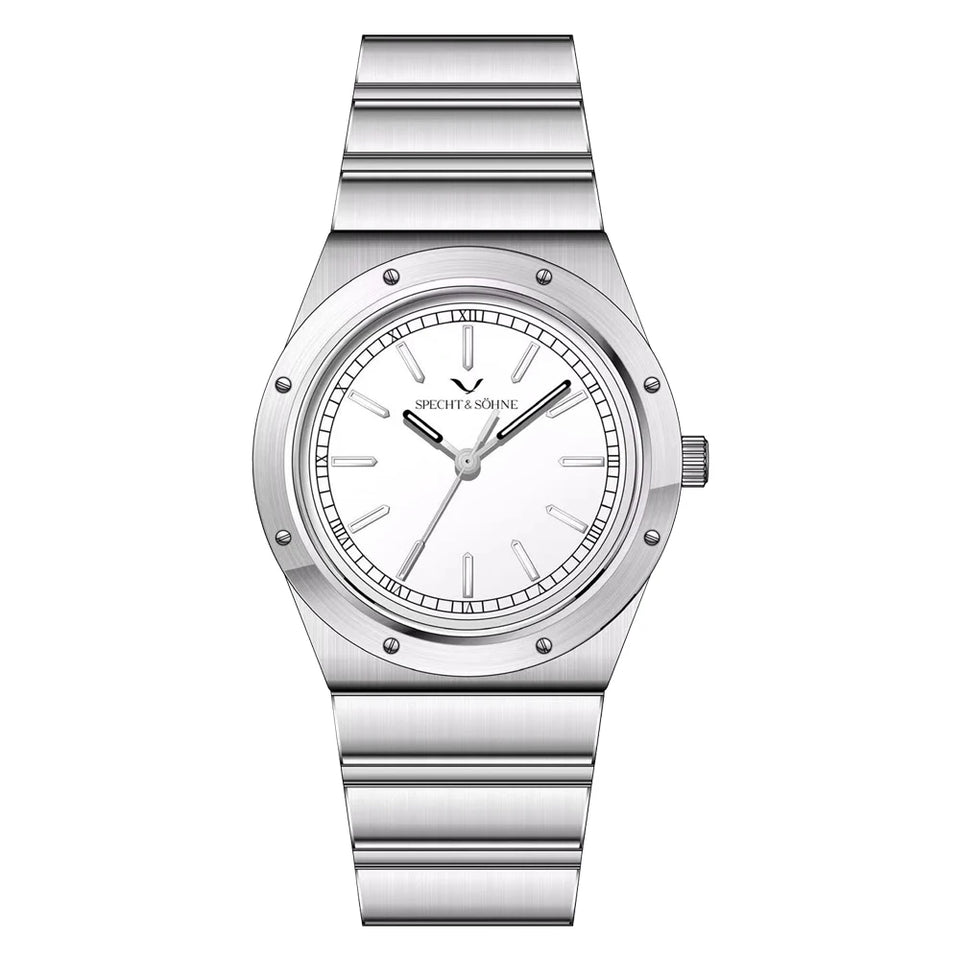 New Arrivals 2025 Specht & Söhne Luxury Watch 38MM Men's Quartz Super Slim Stainless Steel Sapphire Crystal 50M Water Resistant
