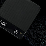 High-precision Electronic Coffee Scale with Waterproof Pad LED Display USB Timing Professional Home Coffee Accessories 3kg/5kg