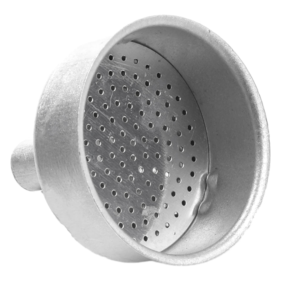 Aluminium Moka Funnel Filter Replacement For Espresso Coffee 1/2/3/6/9/12 Cups Suits Most Moka Percolators Coffee Tools