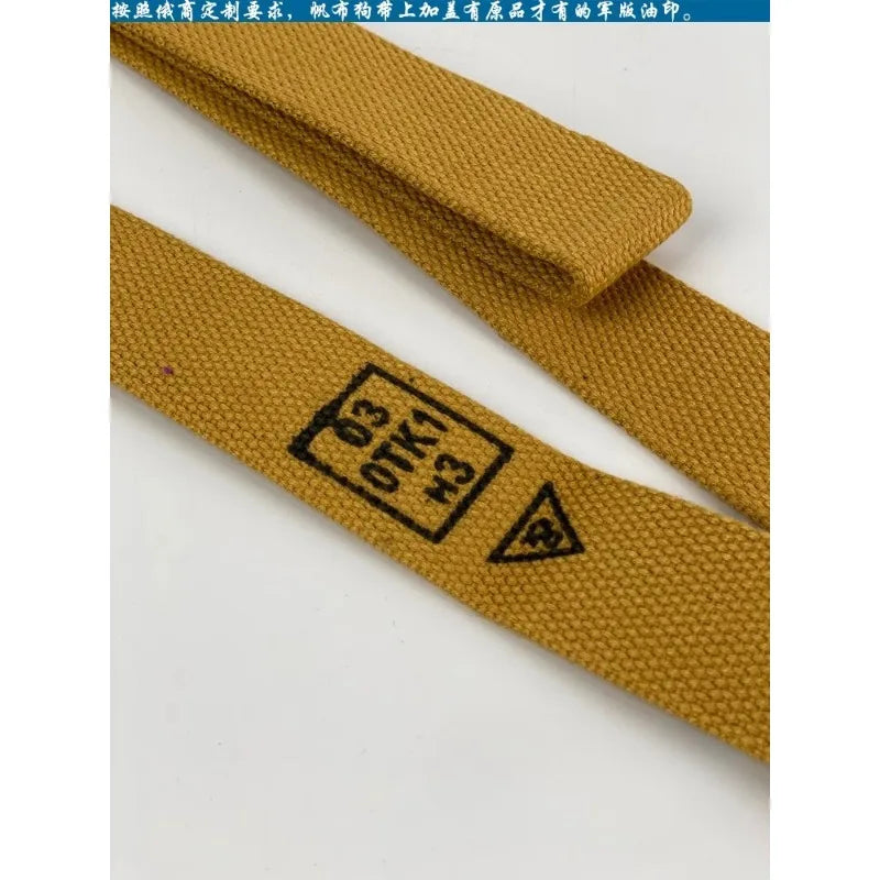 Russian AK Tactical Training Launcher Canvas Dog Strap Single Hook/double Hook/harness Retro Ginger Suitable for AK47/74