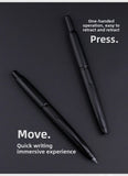 MOONMAN A1 Metal Press fountain pen Fish scale pattern design EF 0.4MM Nib writing ink pens school office supplies gifts pen