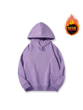Harajuku Funny Women Hoodies 100% Cotton Winter Plus Fleece Cute Pink Anime Sweatshirt Teen Girl Kawaii Long Sleeve Y2K Hoodie