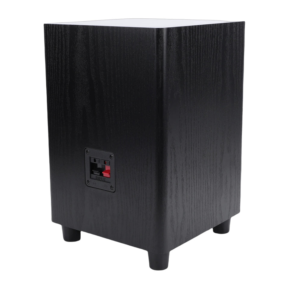 Home Theater Subwoofer 100W Home Subwoofer 6.5 Inch Independent Passive Subwoofer Speaker Plug and Play for Home Theater Party