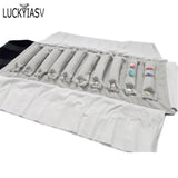 Women Luxury Jewelry Roll Storage Bag Lady Rings Earrings Necklace Organizer Portable Cloth Bags