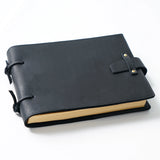 Genuine Leather Sketchbook Retro Painting Notebook Boy"s Girl Student Leather Binding Notebook Classic Handmade Notepad