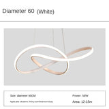 Personalized and Creative Clover Restaurant Pendant Light Nordic Modern and Minimalist Restaurant Hotel Art Bar LEDCeiling Light