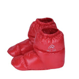1 Pair Practical Warm Foot Covers Lightweight Shoe Covers Anti-scratch Windproof Winter Warm Down Footwear