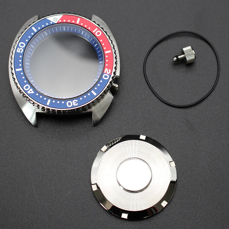 45mm Men Watches Case Skx007 Skx009 Skx013 Skx Mod Sapphire Glass For Seiko Tuna Turtle NH35 NH36 Movement 28.5mm Dial Hot Sale