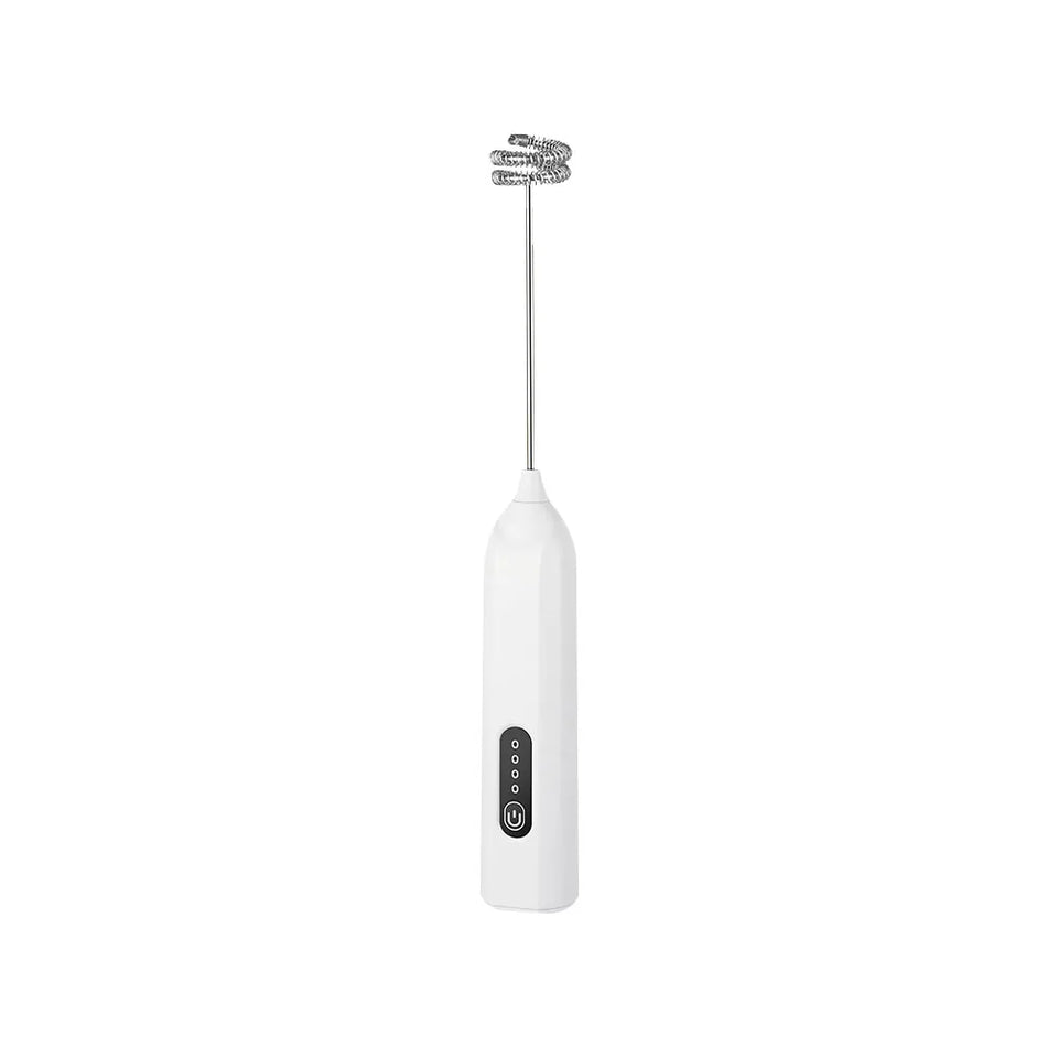 Electric Milk Frother Wireless Coffee Whisk Mixer Electric Blender Egg Beater Mini Frother Handle Stirrer Cappuccino Maker