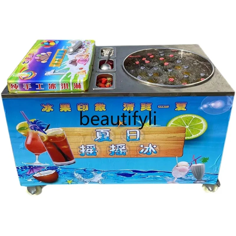 Summer Shaking Ice Machine Stall Smoothie Machine Cola Commercial Soda Freezer Equipment