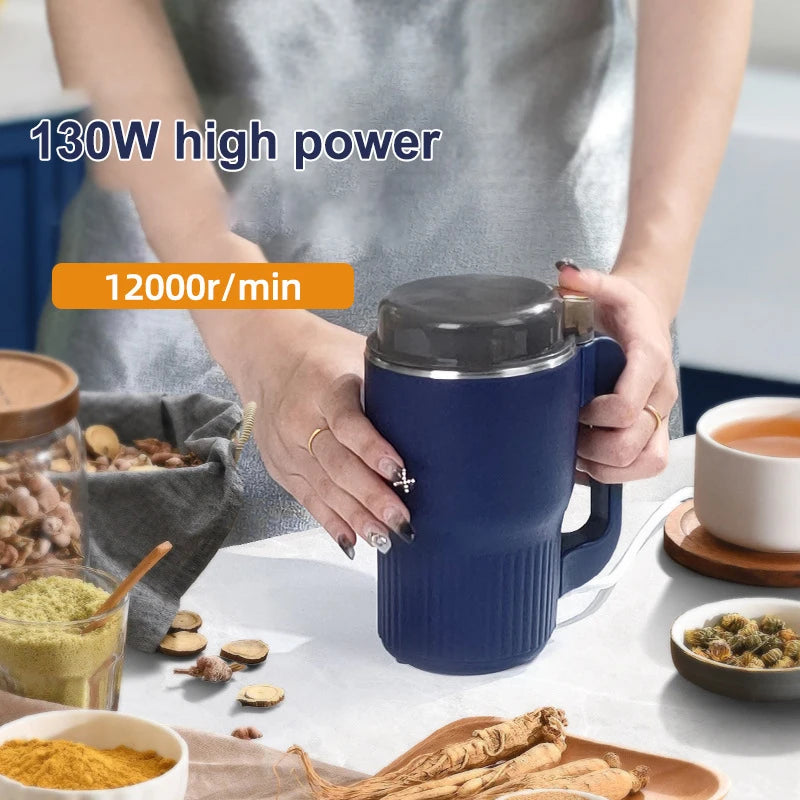 New Multi-function Electric Coffee Grinder 220V Home Soybean Nut Spice Grinder Portable Kitchen Spice Grinder Food Processor