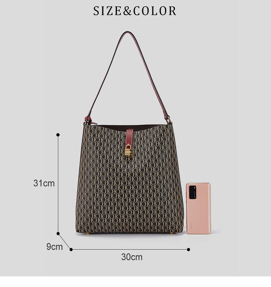 CHCH Tote Bag Brand Women's New PVC Minimalist Women's Storage Bag