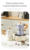 Bincoo Coffee Moka pot Classic Italian Espresso Maker Extraction Hand Brewing coffee Pot Barista Coffee Machine Coffee Utensil