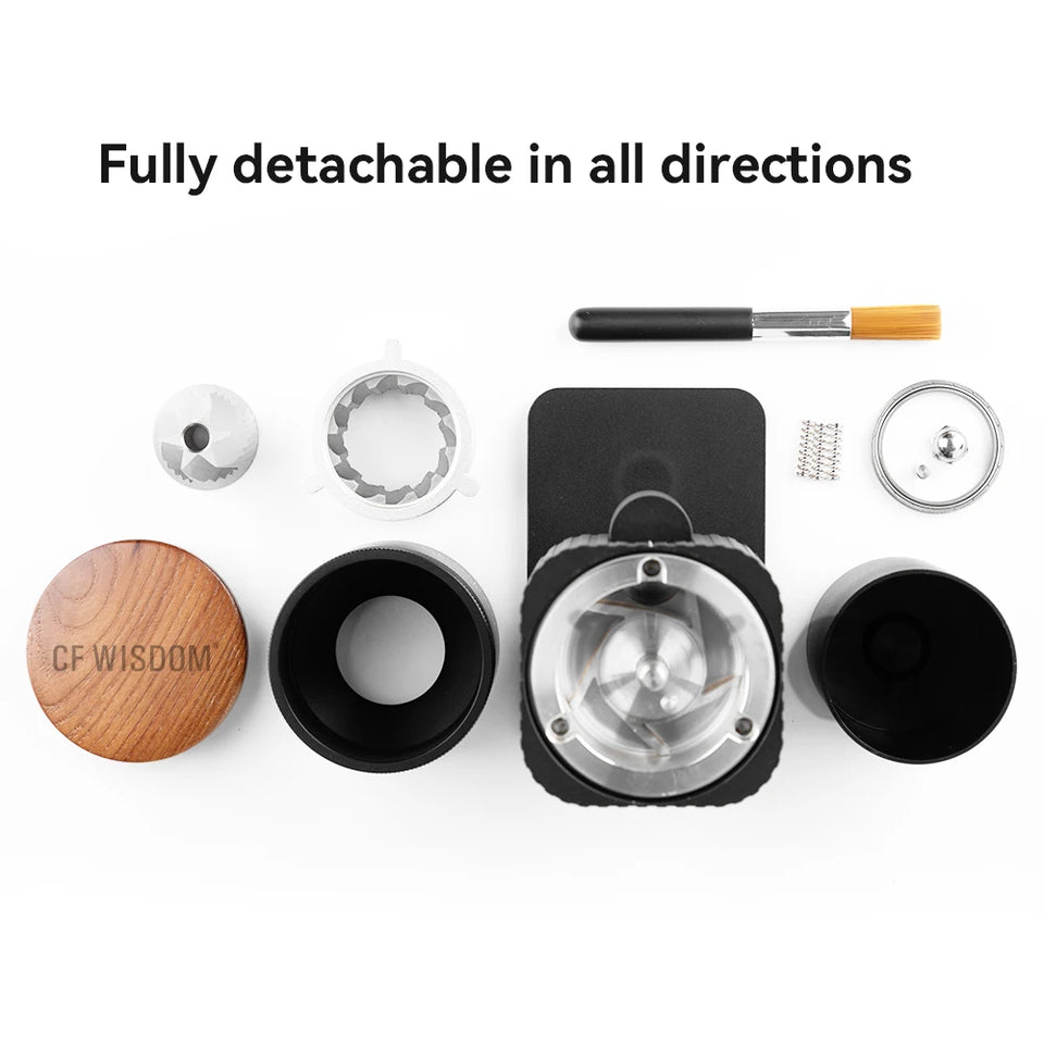 Portable Coffee Grinder Electric Grinder Coffee Bean Grinder Coffee Grinders  accessorie for Home Use  Christmas Birthday Gift