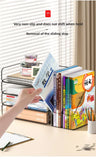 Desk Letter Tray Set, A4 Size Clear PET Stackable Document Organizer Office Desktop File Paper Holder Book Storage Rack.