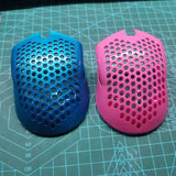 For compatible G304 G305 Magic Modified Hollow Wireless Mouse 3D Printing Shell Battery Cover Resin Nylon Back Cover Weight Loss