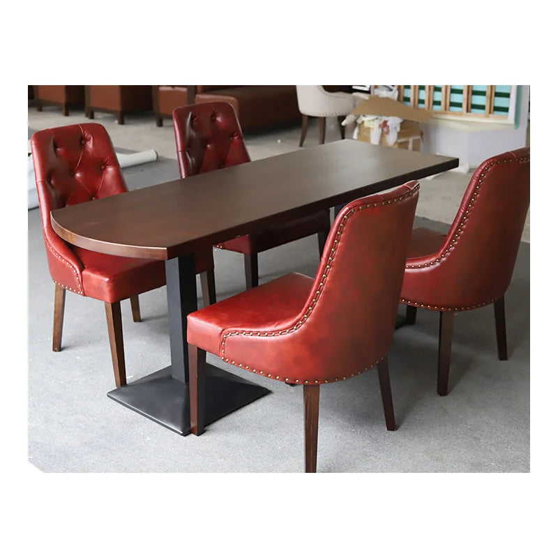 Restaurant Wooden Dining Heavy-duty Restaurant Table