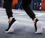 XIHAHA Large Size Men's Shoes Couple Comfortable Woman Shoes Breathable Shoe Male Sports Walking Man Sneaker Flat Ladies Shoes