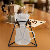 Pour over Coffee Stand Drip Coffee Filter Holder Drip Coffee Stand Coffee Station for Kitchen Gift Housewarming Birthday Party
