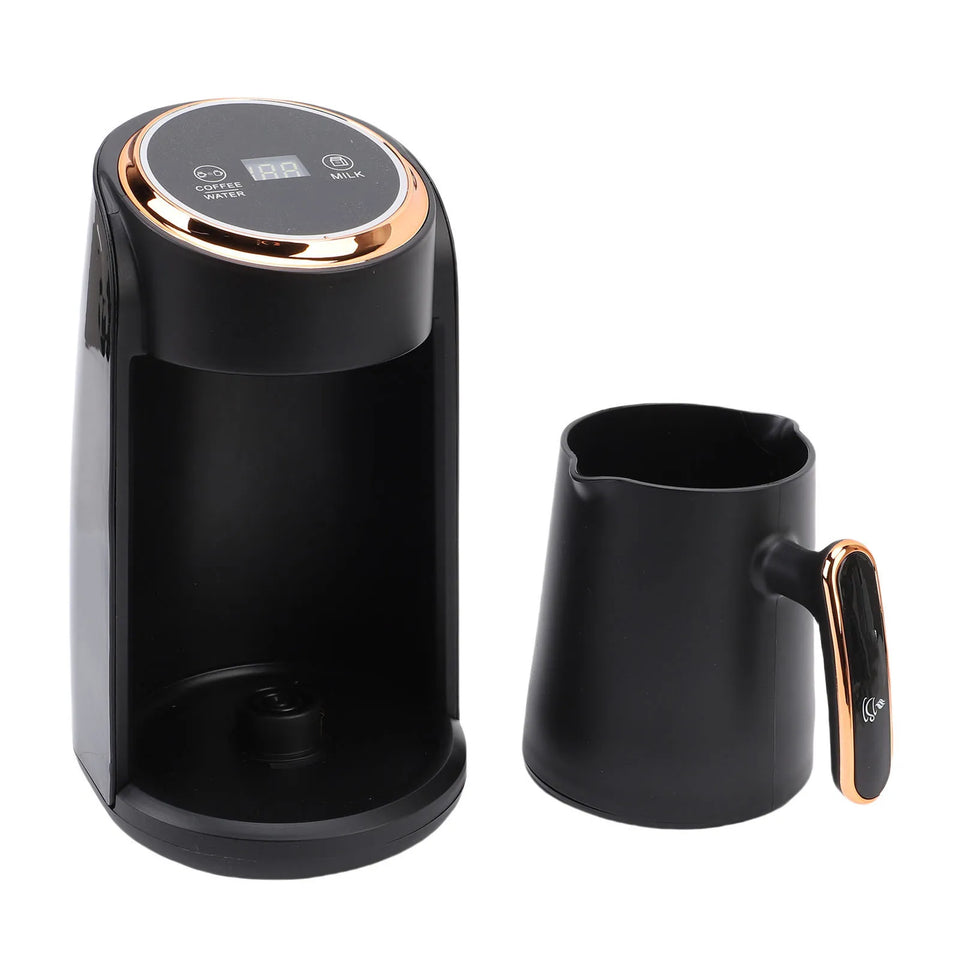 Turkish Coffee Machine 600W Anti Overflow 300ML Visible Turkish Coffee Maker 4 Cup for Home  Turkish Coffee Machine