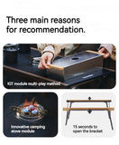 Naturehike Outdoor Folding Table Folding IGT Table Accessories Multifunctional Portable Picnic Only Accessories Stove Bracket
