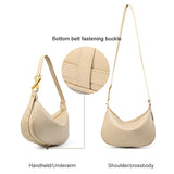 100% genuine leather women's bag designer creates luxury shoulder bag, fashionable new crossbody bag, commuting handbag