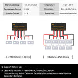 PowMr USA 24V 48V Battery Equalizer Voltage Balancer Equalize Voltage of Power Bank for Lifepo4 Battery to Extend Battery Life