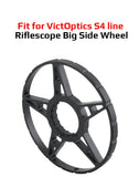 Vector Optics Scope Universal Big Side Wheel Scopes Parallax Adjust Side Wheels 3 Types Aluminum Alloy Sidewheel to Choose From