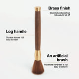 Coffee Grinder Cleaning Brush Wooden Handle Espresso Brush Dusting Coffee Powder Brush Home Kitchen Tool Coffee Accessories