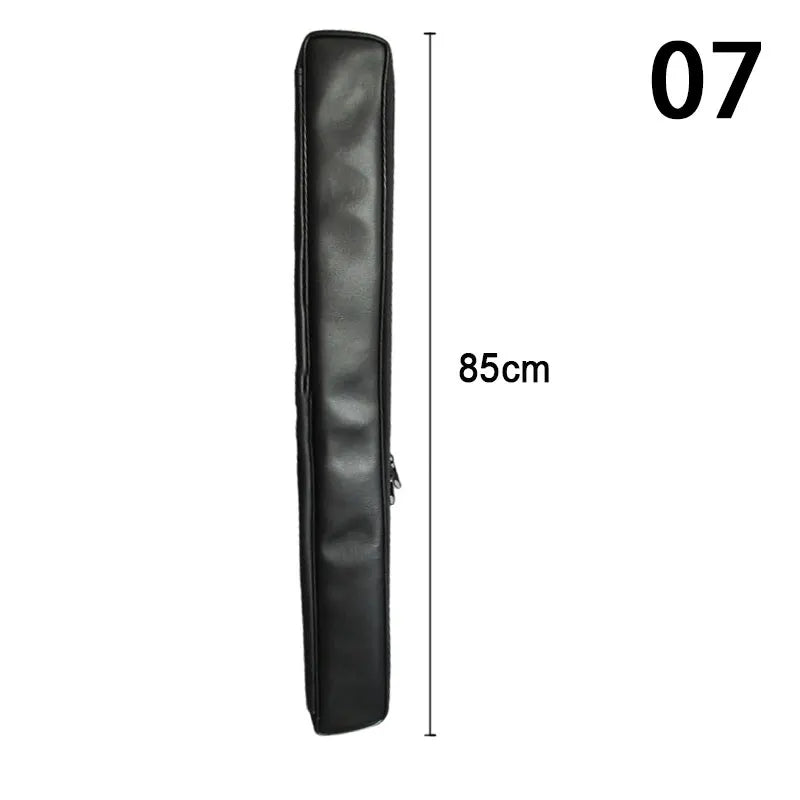 1pc Flute Storage Bag Portable Leather Fabric Vertical Flute Case Musical Instrument Storage High Quality Woodwind Accessories