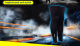 Windproof Cycling Leg Legwarmer Tights UV Sunscreen Breathable Sports Safety Knee Protector MTB Bicycle Cycling Leg Sleeve