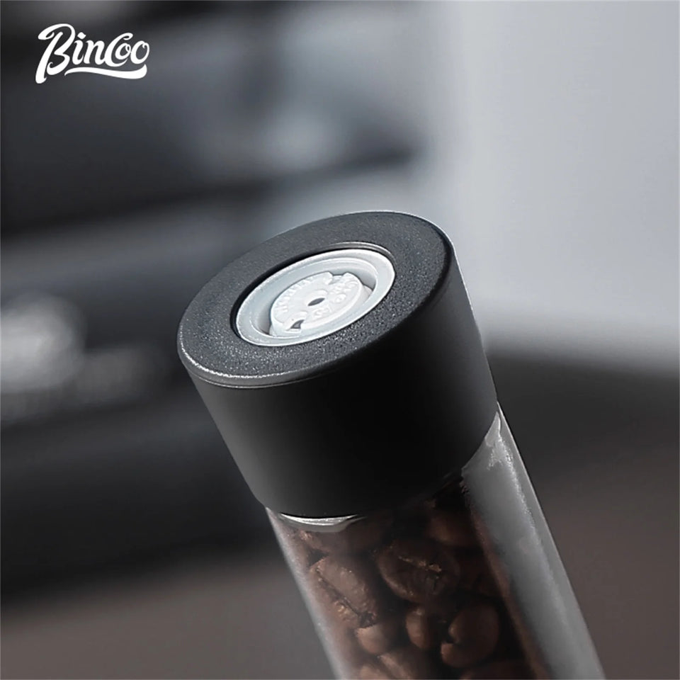 Coffee Beans Storage Container Tube Display Rack Tea Bottle Glass Single Dose Espresso Accessory Coffeware Set Barista Tool Gift