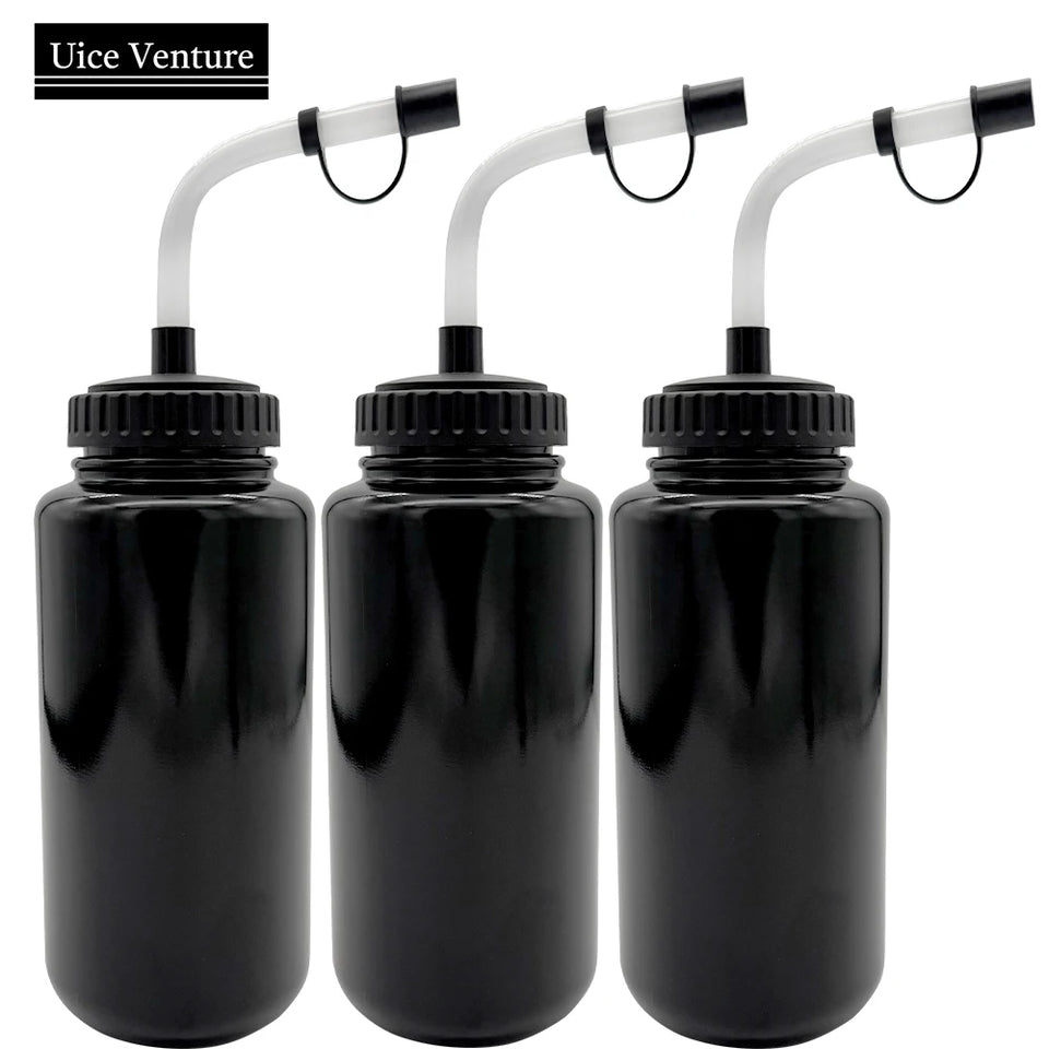 1000ML Ice Hockey Water Bottle BPA Free Bent Pipe Hockey Sports Bottle Hockey Equipment Football Lacrosse Bottles Sports Gear