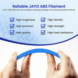 JAYO filaments petg 5Rolls Mixed colors 3D Printer Filament 1.75mm 100% No Bubble FDM 3D Printer Materials DIY Gift 1.1KG/1rolls