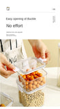Sealed Jars For Kitchen Storage Box Grain Coffee Bean Sealed Tanks Large Capacity Moisture proof Transparent Seasoning Jar Set