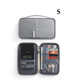 Women Multi-Function Waterproof Travel Passport Holder Cover Case Pink Bags Family Document Organizer Travel Accessories Bag