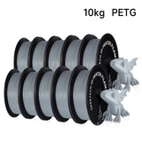 Geeetech PETG 10 Rolls Filament 3d print wire Vacuum Packaging 1KG/roll 1.75mm 100% Filament for most FDM 3D printer