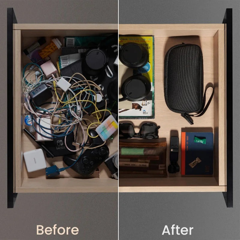 New Portable Wire USB Organizer Bag Travel Earphone Powerbank Data Lines Storage Pouch Large Capacity Mouse Cable Bag