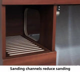 Integrated Cat Litter Box Storage Cabinet Leak Proof Sand Storage Cats Toilet Closed Stainless Steel Bedpans Pets Supplies