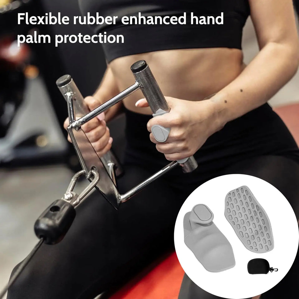 Weight Lifting Grips Gym Workout Gloves Fitness Fingerless Gloves for Exercise Sports Crosstraining Sports Exercise