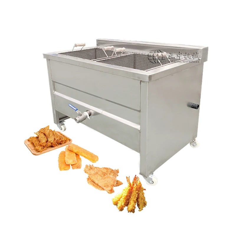 Commercial Use Food Grade Stainless Steel  French Fries Fryer for Small Business