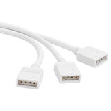 RGB Splitter Extension Cable Cord Household Electricity 4 Pin Female Connector Accessories for 3528 5050 LED Strip