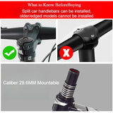Bike Stem Fork Bicycle Handlebar Extension Riser Rise Up Bicycle Adapter Durable MTB Power Mountain Cycling Part 120mm