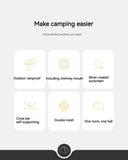 Naturehike Dune 7.6 Camping Tent 2 People 4 Season Tent Ultralight PU2000mm Outdoor Travel iking Tent With Chimney Screen Window