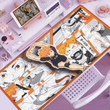 2026 New Arrival Cool Mouse Mat Anime Haikyuu Mause Pad Anime Gaming Large Cabinet Kawaii Mousepad Xxl Desk Cute Pc Carpet Mats