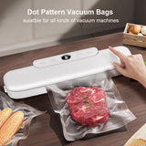 Vacuum Sealer Bags Rolls for Vacuum Sealer Meat Fruit Vegetable Food Vacuum Storage Packaging Bags 12/15/20/25/30cm 500cm/roll