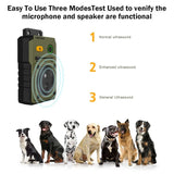 Pet Ultrasonic Anti barking Device Outdoor Intelligent Pet Anti barking Device Dog Drive Device Anti barking Training Device
