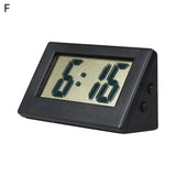 Electronic Clock Car Dashboard Student Exam Study Mini LCD Display Large Screen Table Desk Digital Clock Home